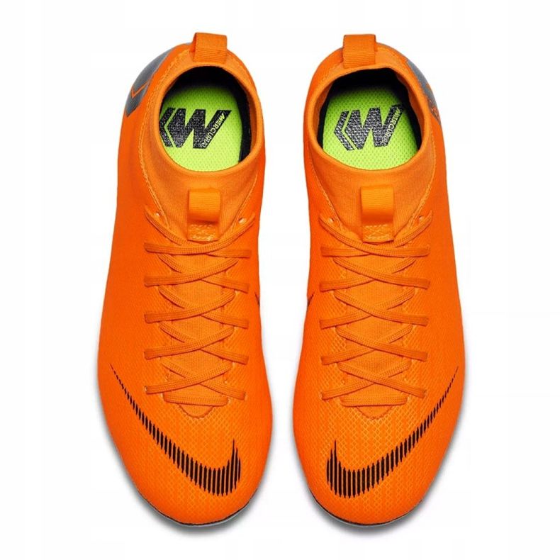 Nike Mercurial Superfly 6 Academy Gs Mg Jr AH7337-810 chaussures de football orange 1