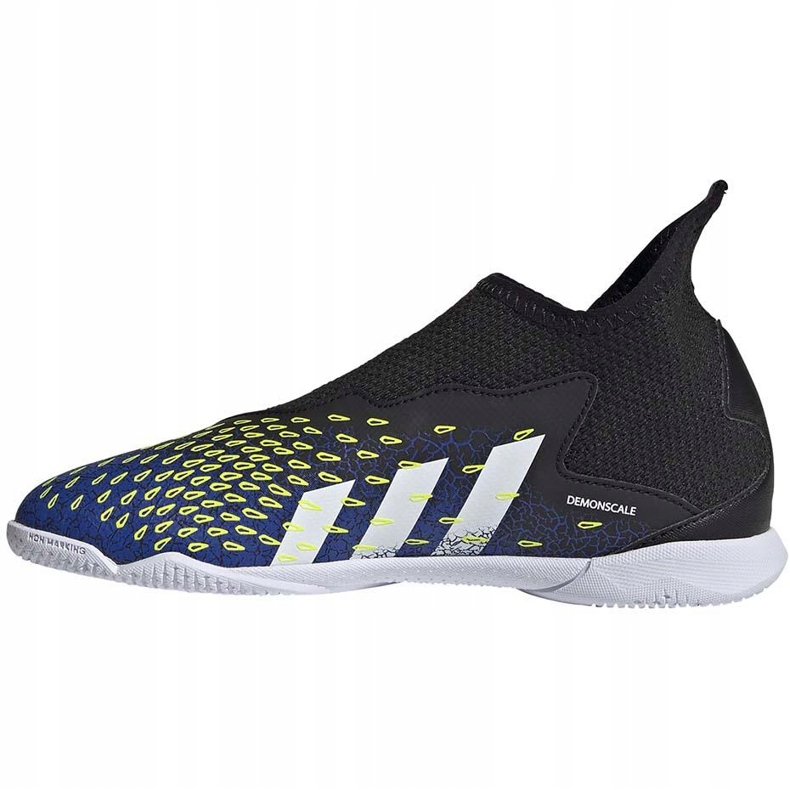 Adidas Predator Freak.3 Ll In Chaussures de football junior, noir et bleu marine FY0994 le noir le noir 1