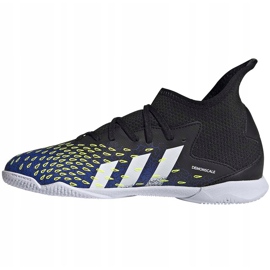 Adidas Predator Freak.3 In Chaussures de football junior, noir et bleu marine FY0614 1