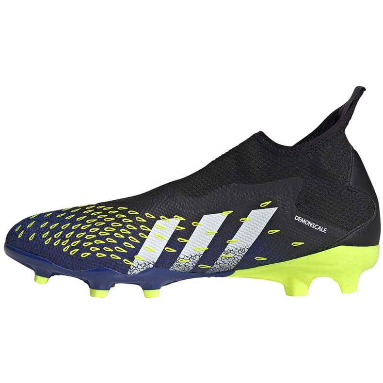 Chaussures de football adidas Predator Freak.3 Ll Fg noir-marine-vert FY0617 le noir le noir 1