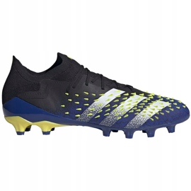 Chaussures de foot Adidas Predator Freak.1 L Ag FZ3752 noir noir 1