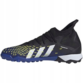 Chaussures de football adidas Predator Freak.3 Tf noir et bleu FY0623 1