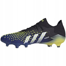 Chaussures de football adidas Predator Freak.1 L Fg noir-bleu-vert FY0745 2