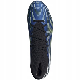 Chaussures de football adidas Nemeziz.3 Fg bleu-vert FW7349 1