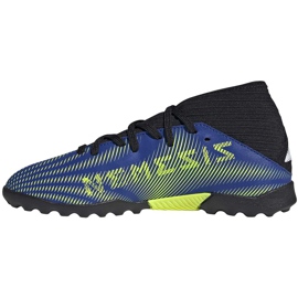 Adidas Nemeziz.3 Tf Junior chaussures de football bleu marine FY0821 1