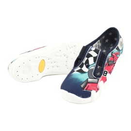 Chaussures enfant Befado 290X207 blanc rouge bleu marine vert 4