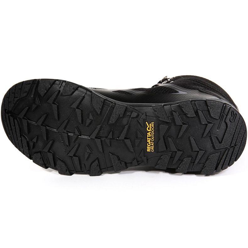 Regatta Kota Mid chaussures pour hommes noir RMF490 9V8 4