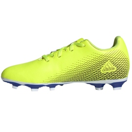 Chaussures de foot Adidas X Ghosted.4 FxG Jr FW6933 multicolore jaune 1 Chaussures de foot Adidas X Ghosted.4 FxG Jr FW6933 multicolore jaune 1