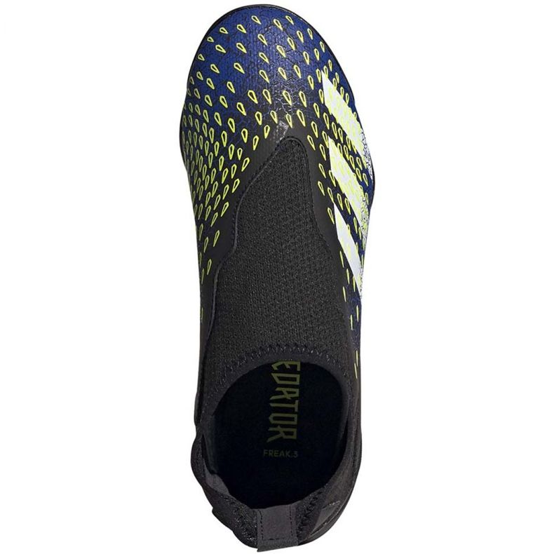 Chaussures de football Adidas Predator Freak .3 Ll Tf Jr FY0997 noir, royal noir 2