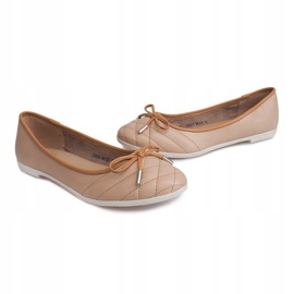Ballerines Avec Noeud CS003 Beige 3