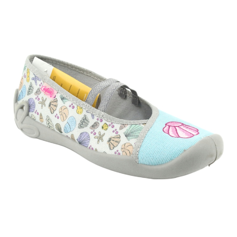 Chaussures pour enfants Befado 116Y271 bleu gris multicolore 2