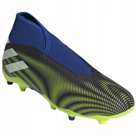 Chaussures de football Adidas Nemeziz.3 Ll Fg M FW7411 le noir blanc, noir, bleu, jaune 3