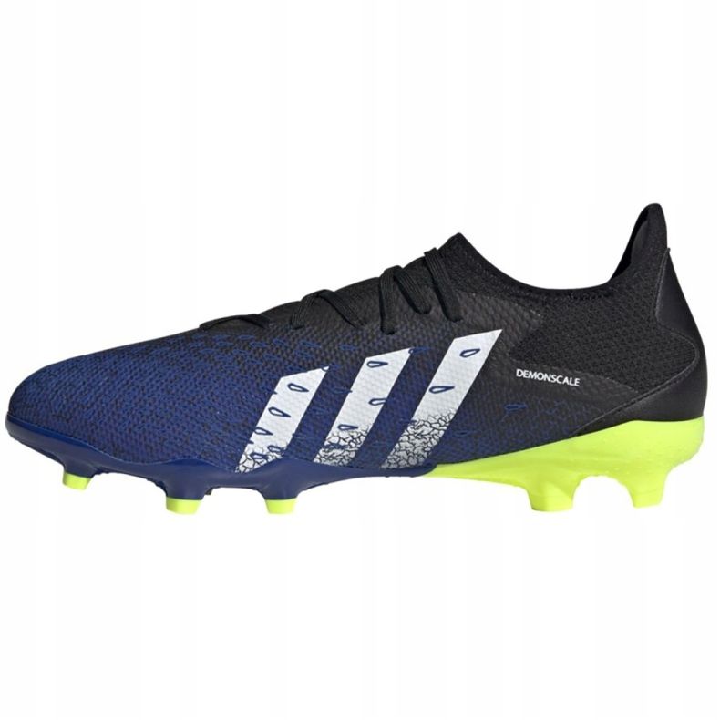 Chaussures de foot Adidas Predator Freak.3 L Fg M FY0615 blanc, noir, royal le noir 1 Chaussures de foot Adidas Predator Freak.3 L Fg M FY0615 blanc, noir, royal le noir 1