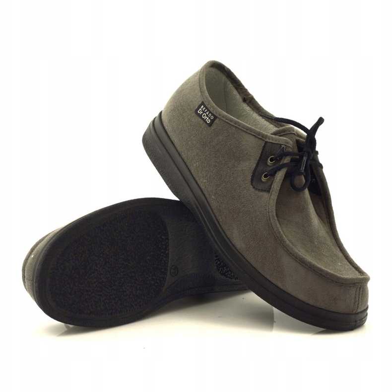Chaussures de santé pour hommes Dr.Orto Befado 871M006 gris 3