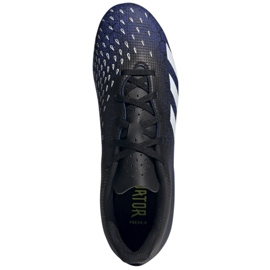 Chaussures de foot Adidas Predator Freak.4 FxG M FY0625 blanc, noir, royal noir 2