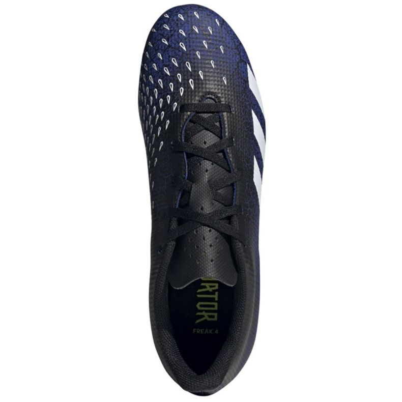 Chaussures de foot Adidas Predator Freak.4 FxG M FY0625 blanc, noir, royal le noir 2