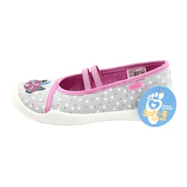 Chaussures enfant Befado 116X285 rose gris 6