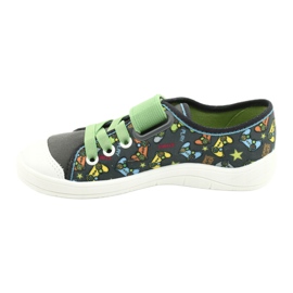 Chaussures pour enfants Befado 251Y164 gris multicolore vert 2