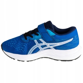 Asics Pre Excite 7 Ps Jr 1014A101-401 blanc bleu marine bleu 1