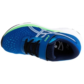Asics Pre Excite 7 Ps Jr 1014A101-401 blanc bleu marine bleu 2