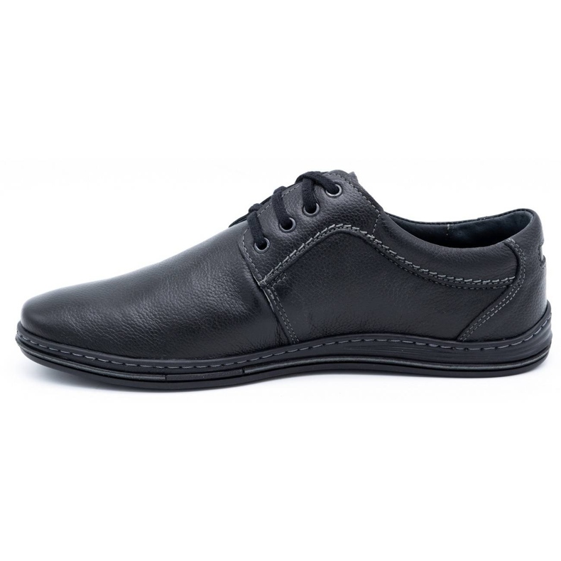 Mario Pala Chaussures à lacets pour hommes noires 674 le noir 1 Mario Pala Chaussures à lacets pour hommes noires 674 le noir 1