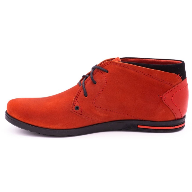 Polbut Chaussures en cuir pour hommes C37SW rouge 1 Polbut Chaussures en cuir pour hommes C37SW rouge 1