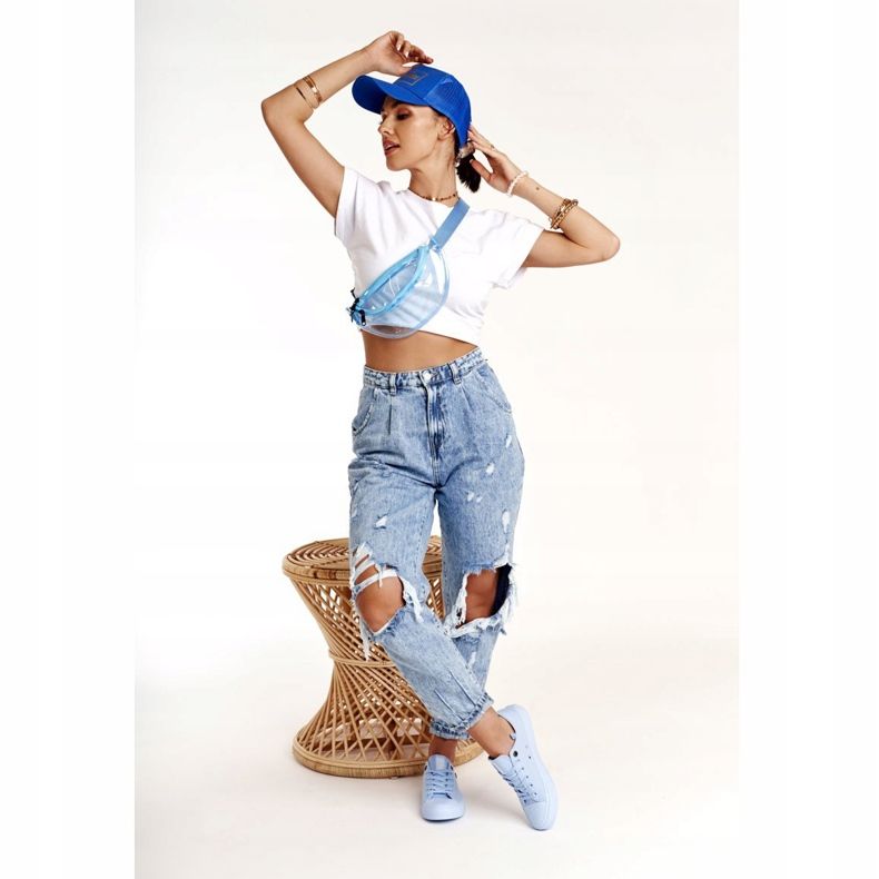 Baskets Basses Classiques Femme Big Star AA274029 Bleu Clair 2 Baskets Basses Classiques Femme Big Star AA274029 Bleu Clair 2