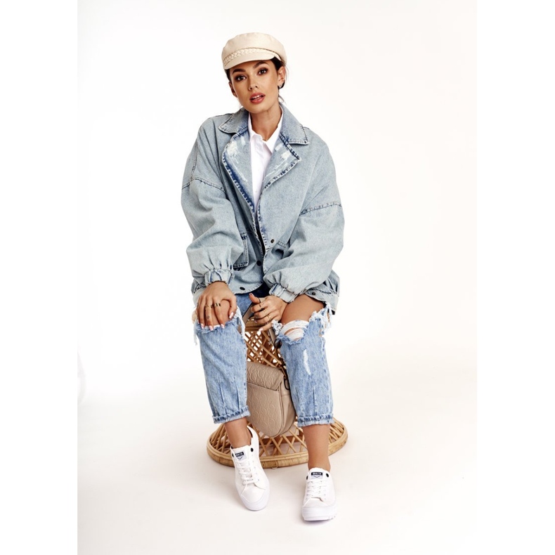 Baskets Femme Big Star FF274245 Blanc blanche 1