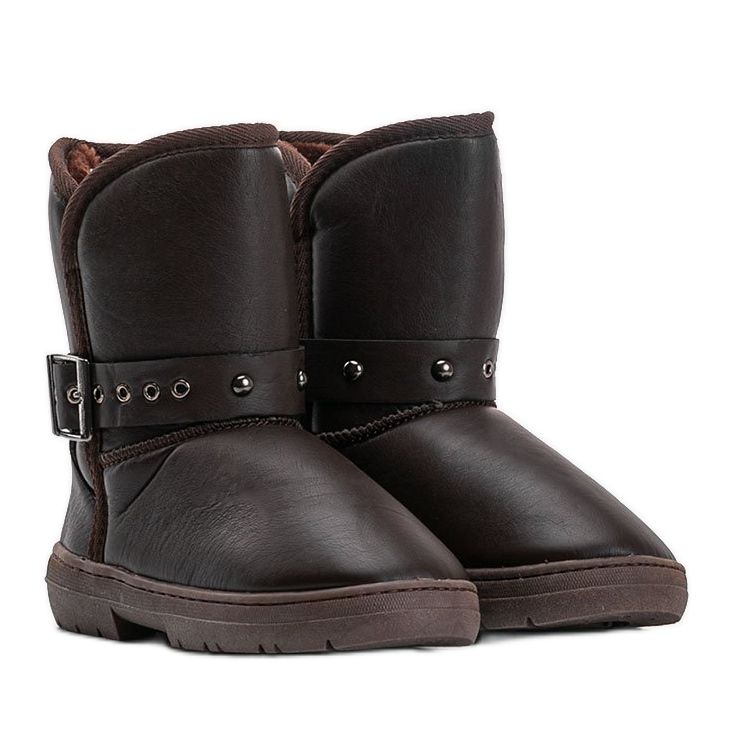 Bottes de neige marron 7-Y903 brun 1