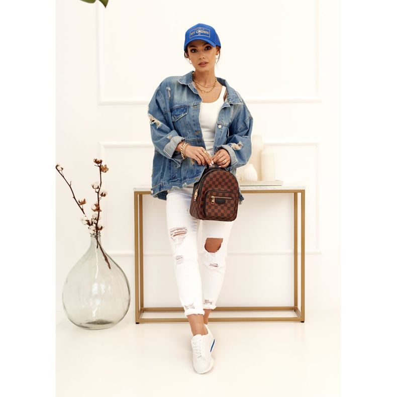 PS1 Chaussures de sport femme Sneakers Blanc Nova rouge bleu marine 2