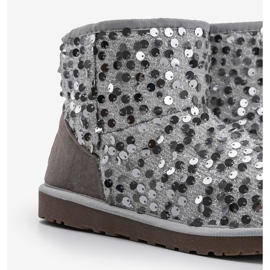 Bottes isolées argent, type emu 886 3