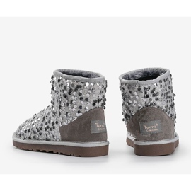Bottes isolées argent, type emu 886 1