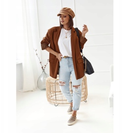 Baskets Logged Femme Slip-On Khaki Challenge beige brun 3