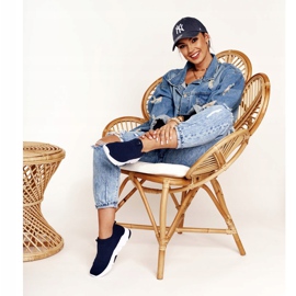 Chaussures Sport Femme Slip-on Big Star DD274464 Bleu Marine 1 Chaussures Sport Femme Slip-on Big Star DD274464 Bleu Marine 1