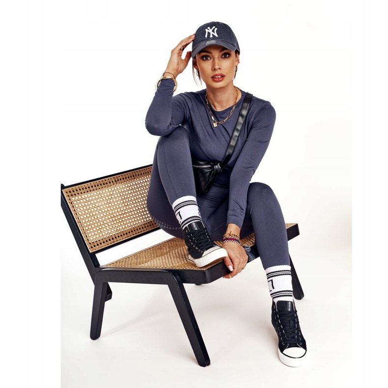 Baskets Hautes Femme Big Star DD274330 Noir 1