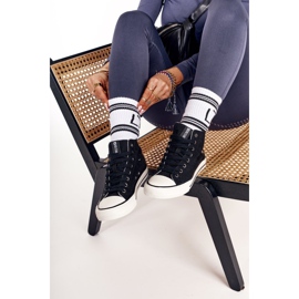 Baskets Hautes Femme Big Star DD274330 Noir le noir 2 Baskets Hautes Femme Big Star DD274330 Noir le noir 2