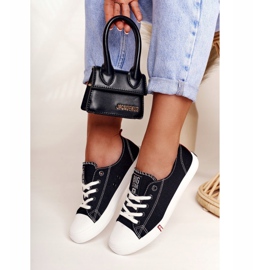 Baskets Femme Big Star FF274085 Noir et Rouge 2