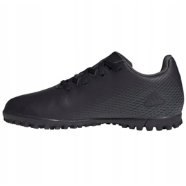 Chaussures de foot Adidas X Ghosted.4 Tf Jr FX9475 noir noir 1