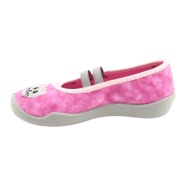 Chaussures enfant Befado 116X290 rose argent gris 2