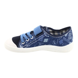 Chaussures pour enfants Befado 251Y132 bleu marine bleu multicolore 2