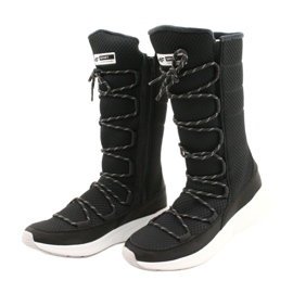 Bottes 4F W D4Z19-OBDH200 22S noir gris 3