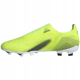 Adidas X Ghosted.3 Ll Fg chaussures de football jaune-noir FW6969 2