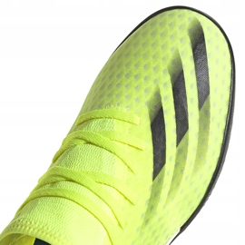 Adidas X Ghosted.3 Tf chaussures de football jaune-noir FW6944 3
