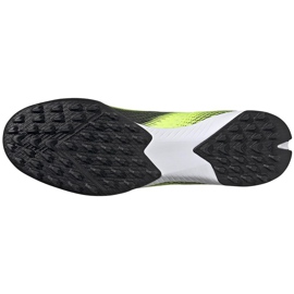 Adidas X Ghosted.3 Tf chaussures de football jaune-noir FW6944 6