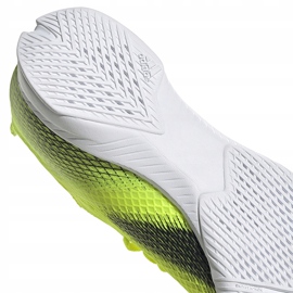 Adidas X Ghosted.3 In chaussures de football jaune-noir-blanc FW6937 5