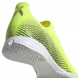 Adidas X Ghosted.3 In chaussures de football jaune-noir-blanc FW6937 4
