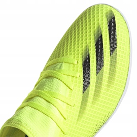 Adidas X Ghosted.3 In chaussures de football jaune-noir-blanc FW6937 3