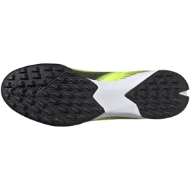 Adidas X Ghosted.3 Ll Tf chaussures de football jaune-noir FW6971 7
