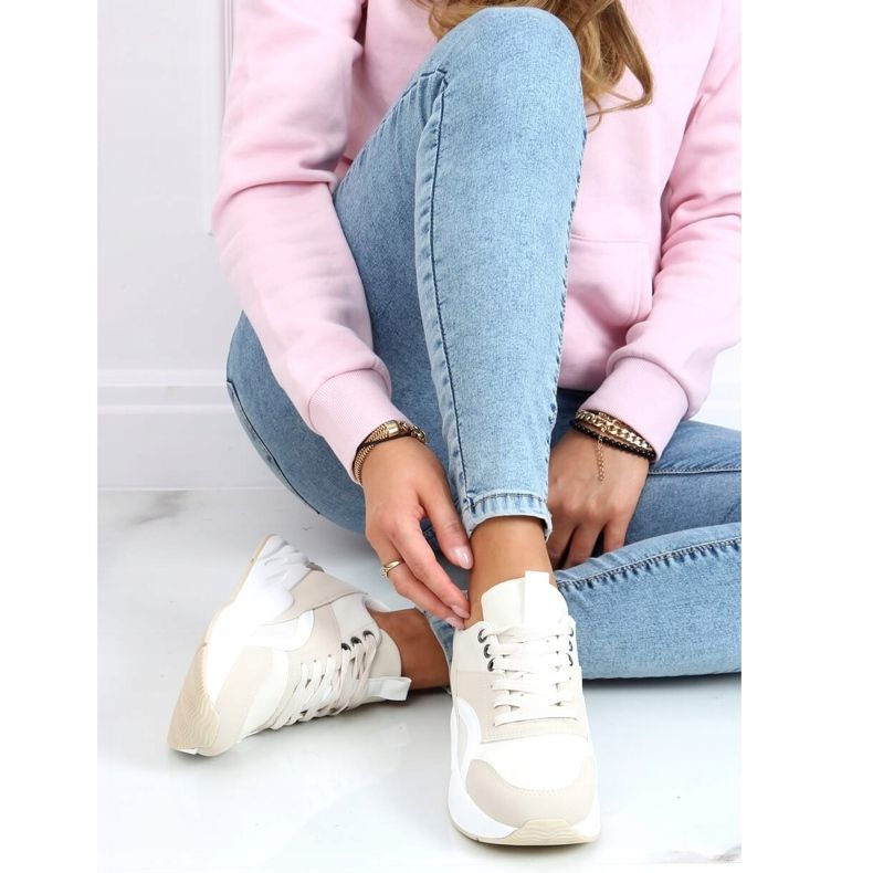 Beige BL213P Chaussures de sport beiges 1 Beige BL213P Chaussures de sport beiges 1