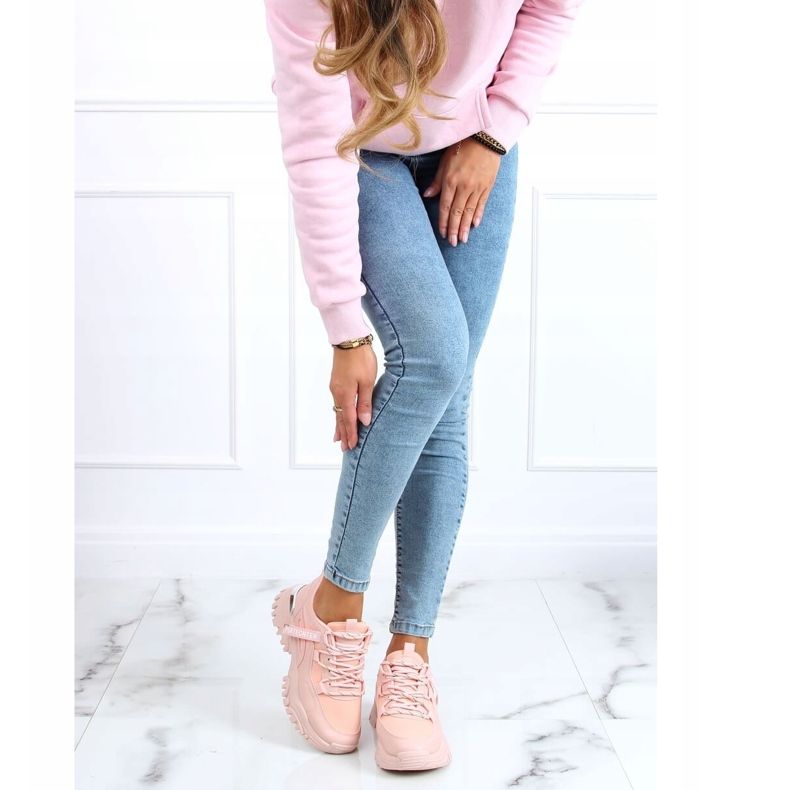 Rose BL211P Chaussures de sport roses 1